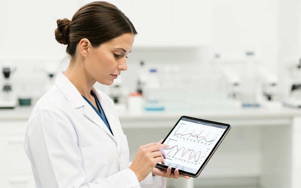 Auswertung der Stoffwechseldaten